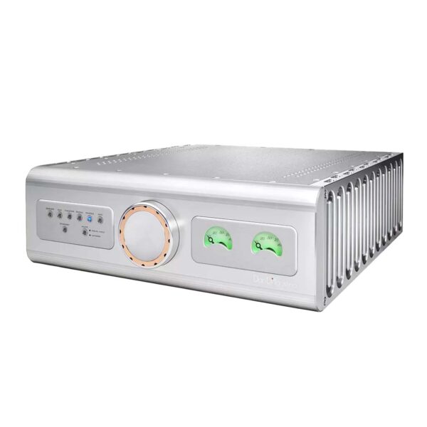 Dan D'Agostino Progression Integrated Amplifier Silver side view